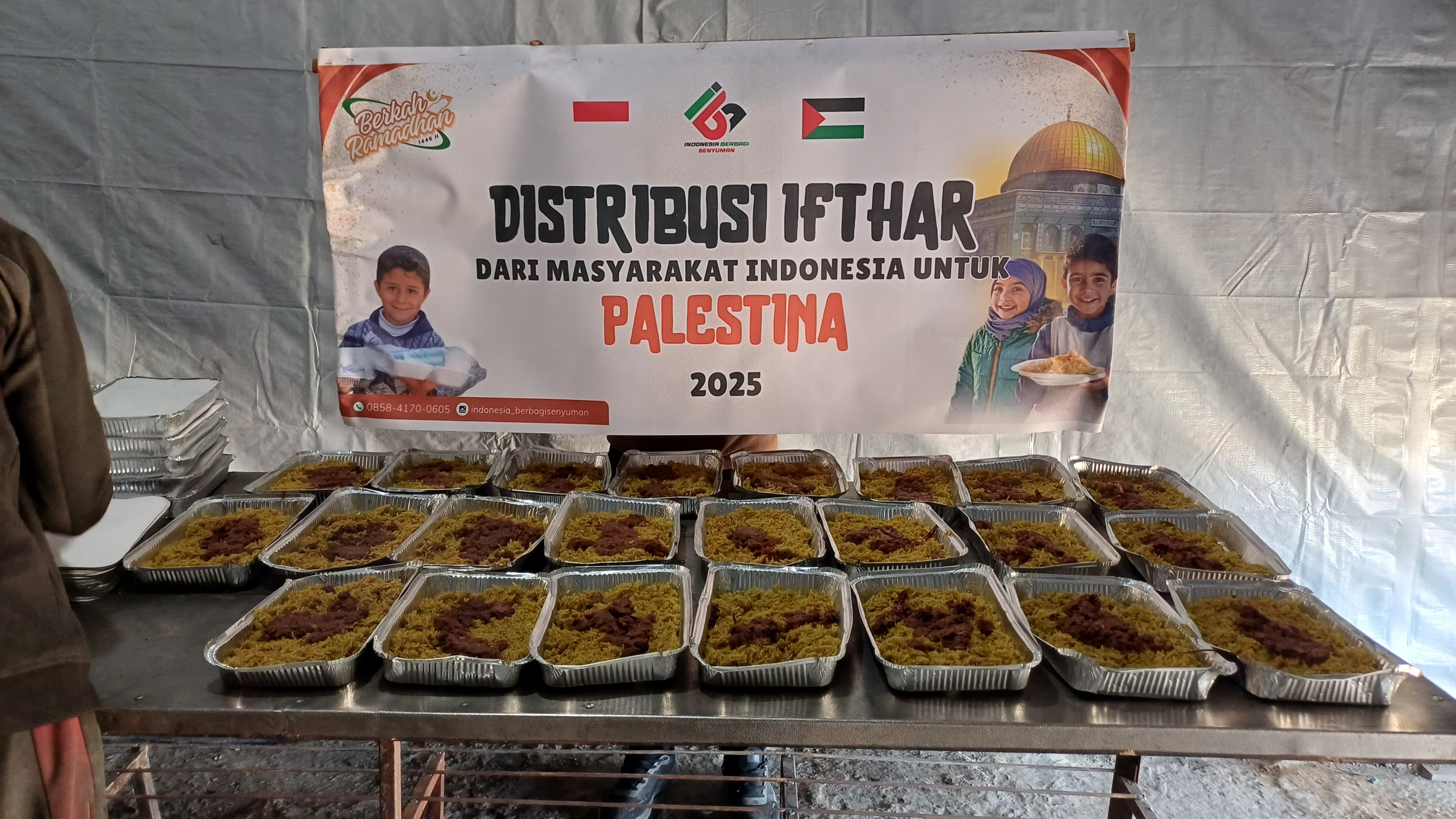 Distribusi Ifhtor Takjil Palestina